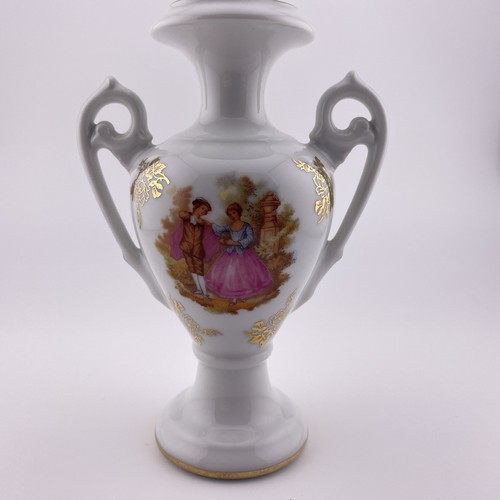Limoges francia vaso - vaso, manico