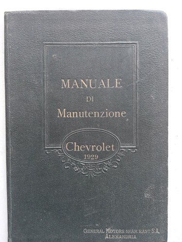 Manuale manutenzione - manuale,