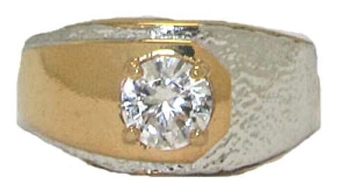 Oro uomo anello - uomo,