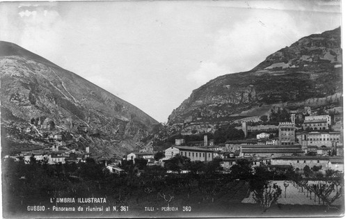 Gubbio umbria illustrata - gubbio,
