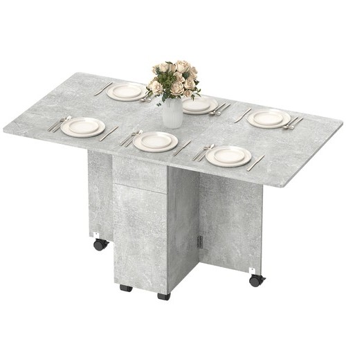 Homcom tavolo pieghevole con - pieghevole,