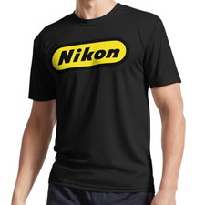 Nuova maglietta logo nikon merchandise logo attivo divertente taglia dalla S alla 5XL