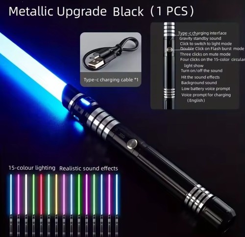 Spada laser metallo colori - laser, 15