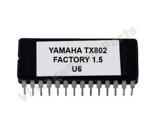 Yamaha tx802 firmware 5 - firmware, v1.5
