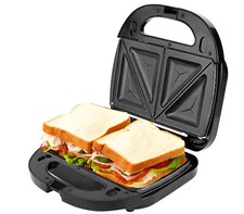 Tostapane Per Sandwich Piastra Elettrica Tostiera 750W PiastreTriangolari KJ-102