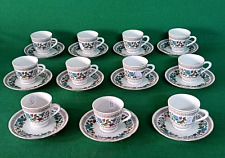 SERVIZIO 11 TAZZINE + PIATTINI