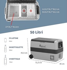 Frigo congelatore bizona - congelatore,