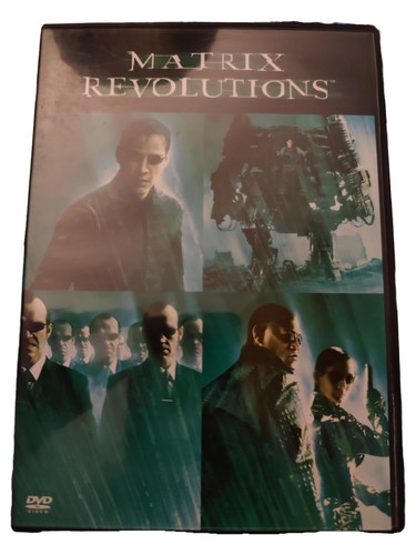 Matrix revolutions dvd - matrix,
