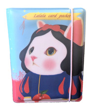 Portafoglio fotografico Jetoy Choo Choo bianco neve gatto porta carte Lala tasca carte