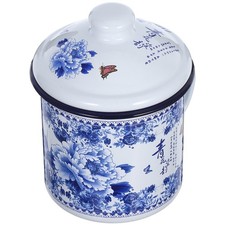  Tazza Smaltata Retrò Tazze