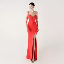 Vestito Rosso Sensuale Da Sera
