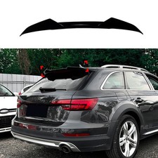 Spoiler posteriore per Audi A4 B9 Avant S-Line 17-24 spoiler ala posteriore nero lucido