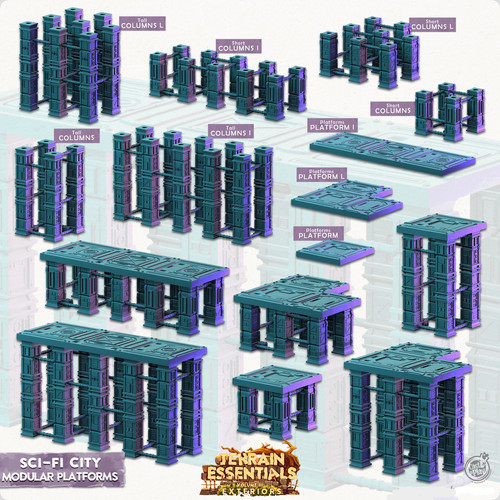 Piattaforme modulari cast - modulari,