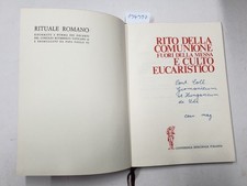 Rito della communione fuori - communione,