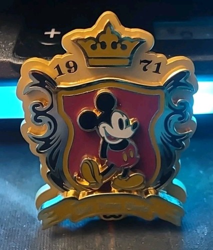Spilla topolino scudo - topolino, logo