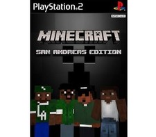GTA Minecraft San Andreas Edition | Disco di ricambio PS2 | LEGGERE DESCRIZIONE