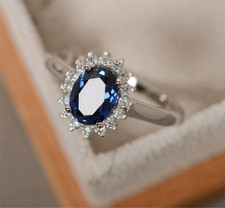 Anello di fidanzamento ovale