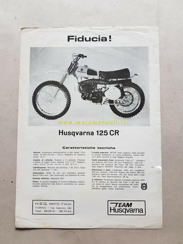 Husqvarna cross 125 - , 1974