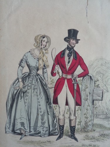 Incisione moda antica - di, 1840