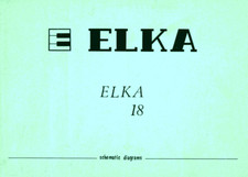 ELKA 18 Service Manual repair Schematic Diagrams Schaltplan - Schema elettrico