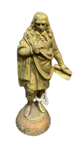 Antico bronzetto dorato