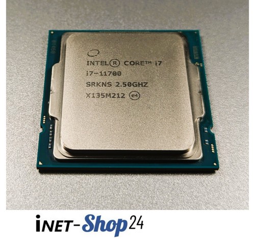Cpu intel core 11700 2 - cpu, 2,5