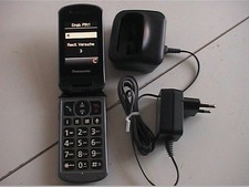 Cellulare per anziani Panasonic KX- TU 327 tasti grandi con base di ricarica originale