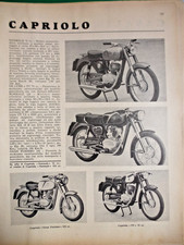 Articoli Moto CAPRIOLO De Luxe