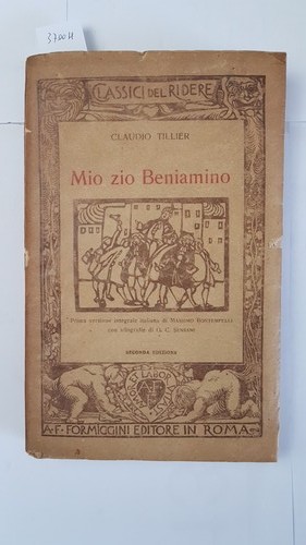 Claude tillier mio zio - mio,