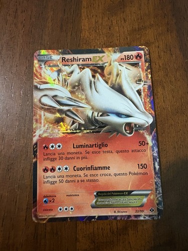 Carte pokemon reshiram - pokemon,