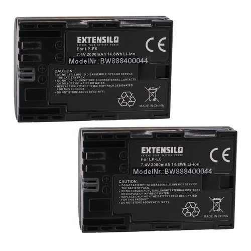 Batteria per blackmagic - 2x,