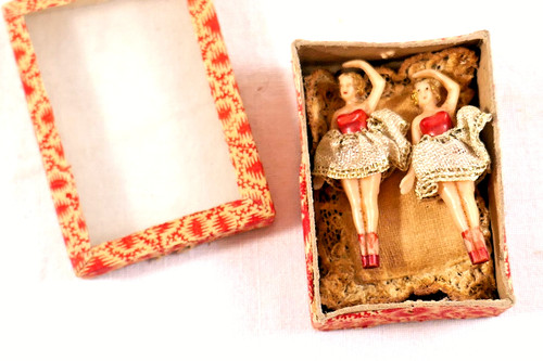Vecchie figurine ballerine - 2,