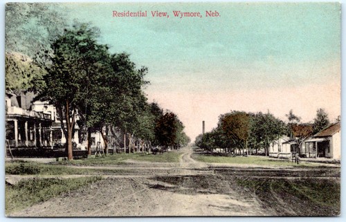 Postcard wymore nebraska - wymore,