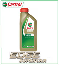 OLIO MOTORE CASTROL EDGE 1 LITRO OLIO CASTROL 10W60 EDGE SUPERCAR TAGLIANDO