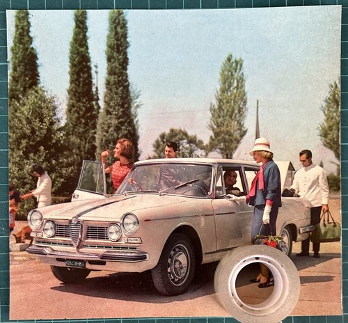 Rara pubblicita alfa romeo - pubblicita’,
