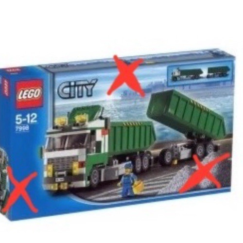 Lego heavy hauler - lego, 7998