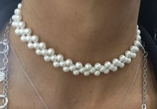 Collana Choker Multifilo con