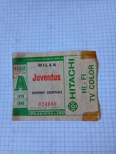 Biglietto stadio calcio serie - biglietto,