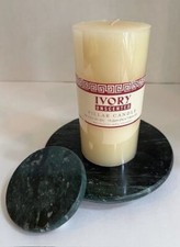 2 portacandele/vasi a colonna