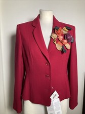 Moschino Giacca Lana Inserti