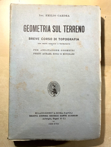 Geometria sul terreno - -, breve