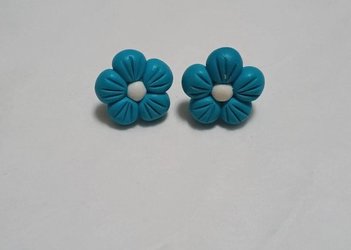 Orecchini fiori fimo - orecchini,