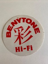 sticker adesivo BENYTONE HI FI