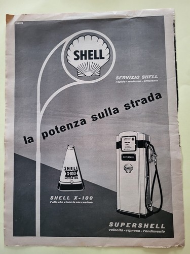 Shell 100 motor - shell, oil