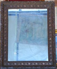 FIRST 900 LARGE WOODEN MIRROR