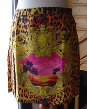 Versace H&M gonna di seta rock