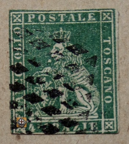1851 italia toscana mi 6 - italia,