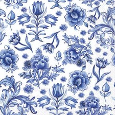 Tovagliolo 25 x 25 cm fiori