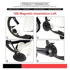 Pedal assist sensor pas - pas, system