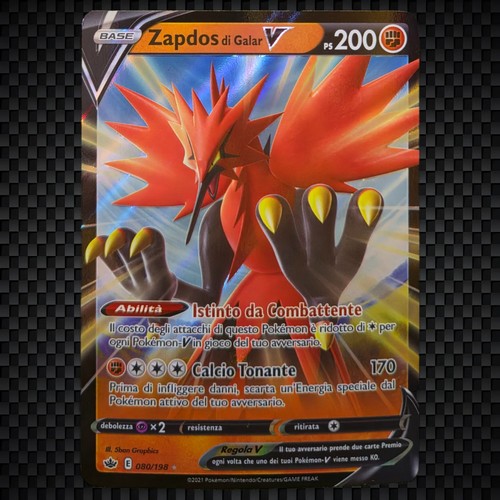 Cartes pokémon zapdos di - zapdos,